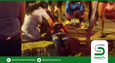 Accidente de tránsito deja una persona herida