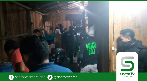 Policía de La Tola llevó a cabo operativo fuego XXXVI