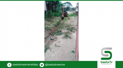 Intervienen cancha de futbol de Tonchigüe afectada con aguas servidas