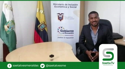 Frickson Erazo nuevo Director Distrital MIES Esmeraldas