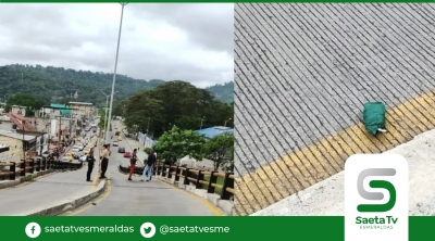 Reportan presencia de artefacto explosivo en paso elevado del BIMOT