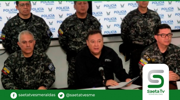 Policía anuncia respuesta con contundencia ante violencia en Guayaquil y Esmeraldas