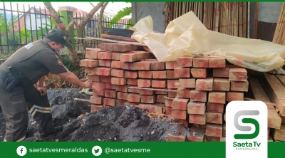 Policía intercepta 62.20 m3 de producto forestal