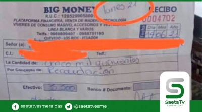 Fiscalía señala que no existe impedimento legal para que se devuelva dinero captado por Big Money