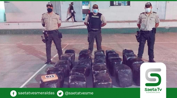Policía decomisa ocho toneladas de drogas en estado de excepción