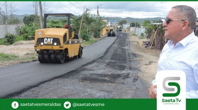 Inicio proceso de asfaltado en anillo vial