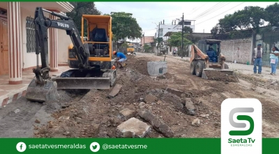 Progresa construcción de alcantarillado sanitario en Súa