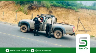 Policía nacional capturó en flagrancia a varios ciudadanos que portaban armas de fuego