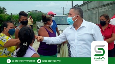 Alcalde de Atacames anunció construcción de obras en el sector ‘El Totoral’
