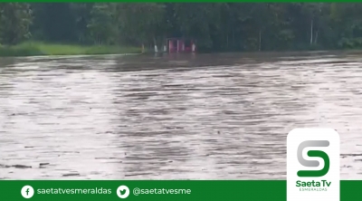 ECU 9 1 1 mantiene monitoreo del río Esmeraldas