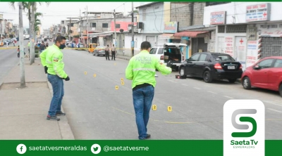 Cruce de balas entre policía con delincuente
