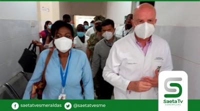 Vicepresidente y Gobernadora realizaron recorrido en Hospital Divina Providencia de San Lorenzo