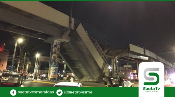Al menos 23 muertos y 70 heridos tras el desplome de un tramo del metro de ciudad de México