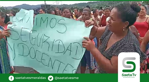 Padres de familia de la Unidad Cornelio Drouet de Tachina reclaman docentes y seguridad