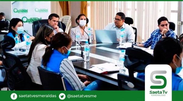 Coordinación interinstitucional entre Distrito de Salud y alcaldía de Quinindé