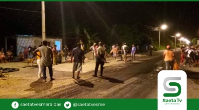 Reaperturan vía y empieza construcción de rompevelocidades en Same