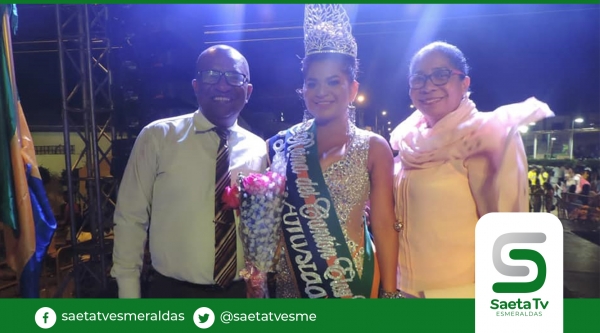 Sheyla Pichota nueva reina de cantón Eloy Alfaro
