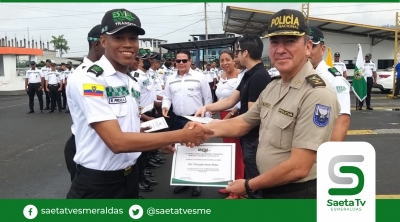 Diez Agentes Civiles de Tránsito recibieron reconocimiento