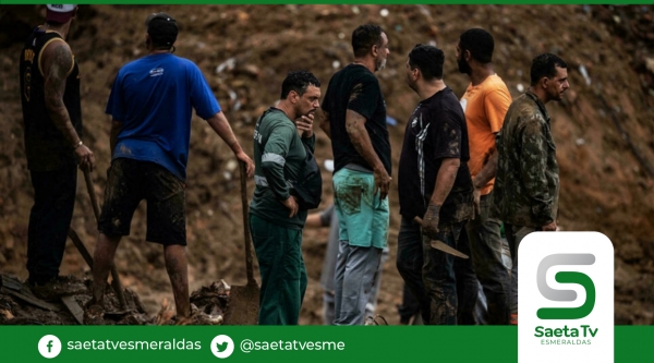Violentas inundaciones en Brasil dejan al menos 35 fallecidos