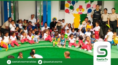 Paquito  visitó  Rioverde para divertir y educar a los niños