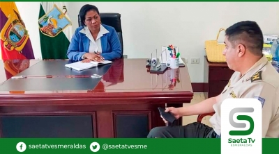 Coronel Pablo Aníbal Ramos Narváez, Jefe Distrito de la Policía de  Esmeraldas