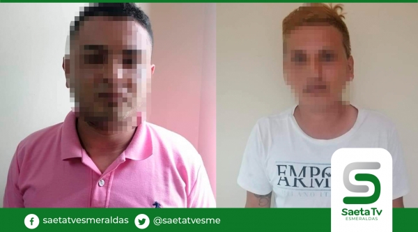 Aprehendieron dos ciudadanos por el delito de robo a personas