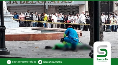 Asesinan a fiscal afuera del edificio La Merced, en el centro de Guayaquil