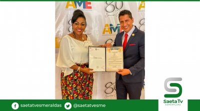 Gobernadora participó de Sesión Solemne por 80 años de Asociación de Municipalidades del Ecuador