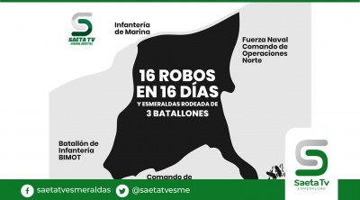 16 robos en 16 días en nuestra querida Esmeraldas